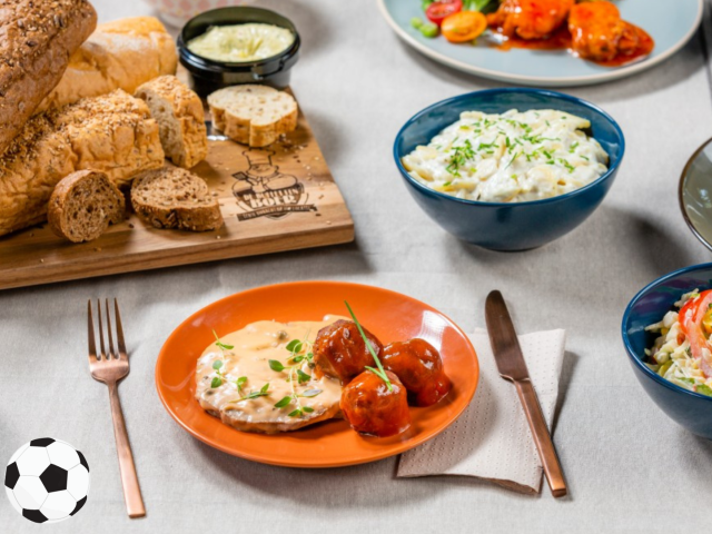 Bestel een buffet met het wk voetbal