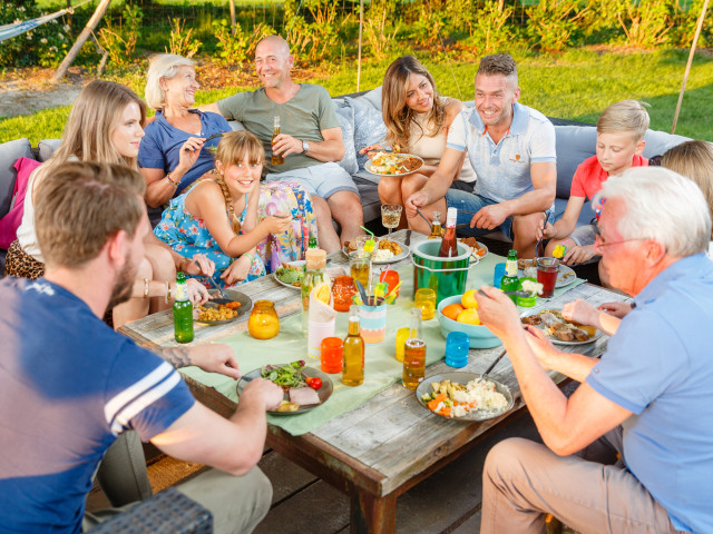 Barbecue grote groep