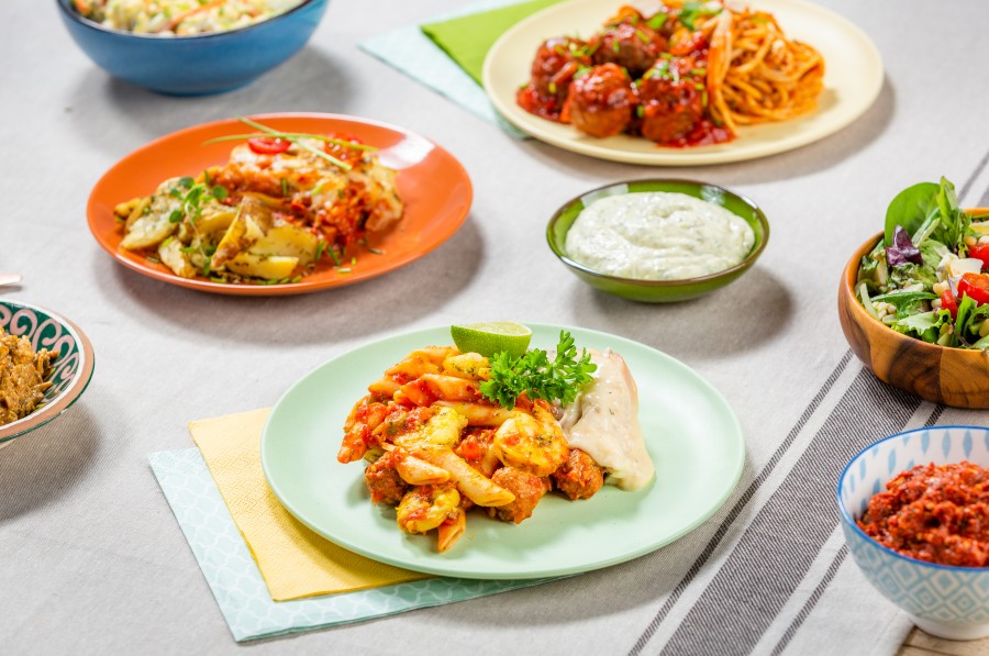 Buffet bij een bruiloft Buffet bij een bruiloft