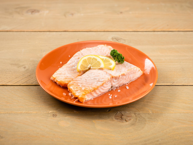 zalm per kilo bij buffet